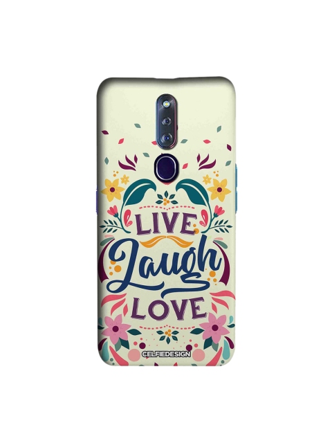 

CelfieDesign Green & Blue Live Laugh Love Oppo F11 Pro Sustainable Back Cover
