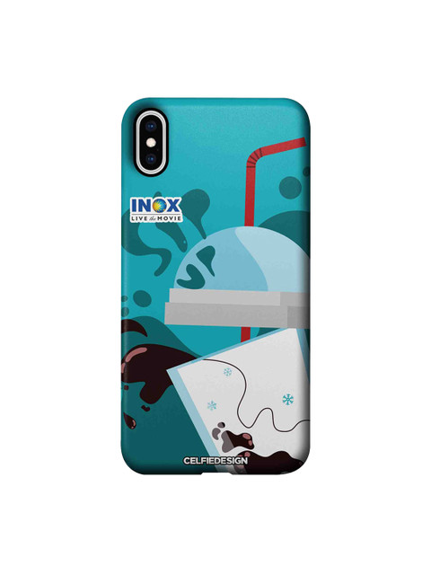 

CelfieDesign Multicoloured Inox Sipup Apple iPhone XS Max Back Cover, Multi