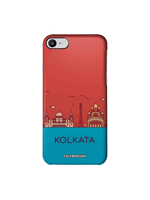 

CelfieDesign Pink & Blue Kolkata Skyline iPhone 7 Sustainable Back Cover