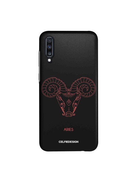 

CelfieDesign Black Aries Samsung Galaxy A70 Back Cover