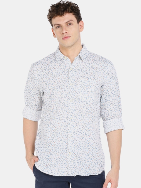 

GAP Men White Regular Fit Solid Casual Shirt