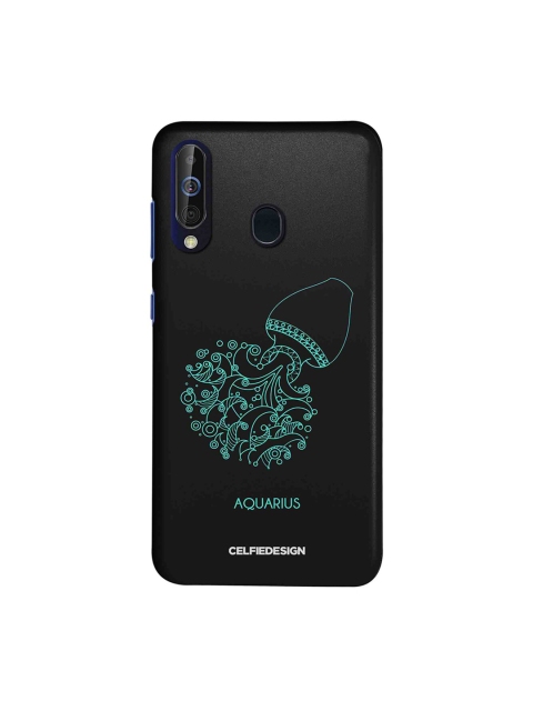 

CelfieDesign Aquarius Samsung Galaxy A60 Back Cover Zodiac, Black