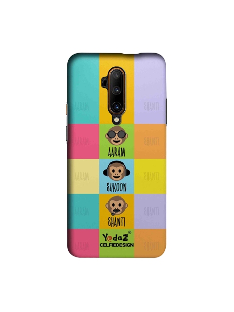 

CelfieDesign Multicolour Aaram Sukoon Shanti OnePlus 7T Pro Back Cover, Multi