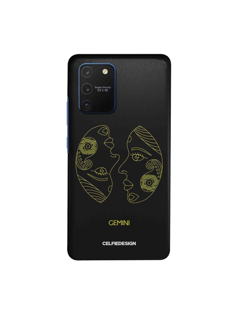 

CelfieDesign Gemini Samsung Galaxy S10 Lite Back Cover, Black