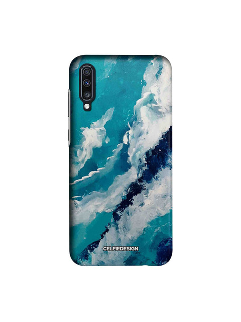 

CelfieDesign Multicoloured Frothy Waves Samsung Galaxy A70 Back Cover, Multi
