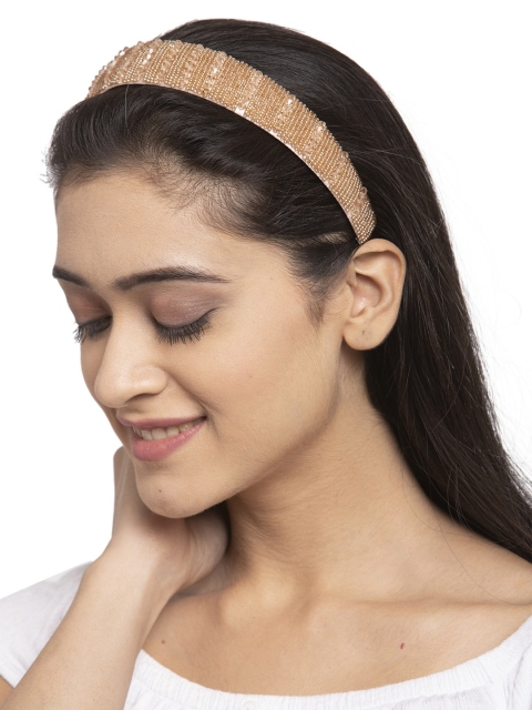 

Ferosh Gold-Toned Embellished Hairband