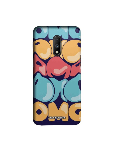 

CelfieDesign Multicoloured OMG Swagger OnePlus 7 Back Cover, Multi