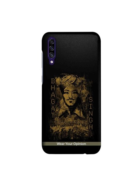 

CelfieDesign Black & Yellow Bhagat Singh Series Samsung Galaxy A30S Case