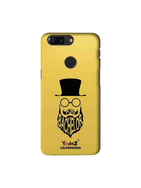 

CelfieDesign Yellow & Black Pure Bachelor Printed OnePlus 5T Sustainable Back Cover