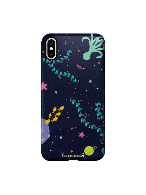 

CelfieDesign Black Space Aquarium iPhone Xs Max Sustainable Back Case