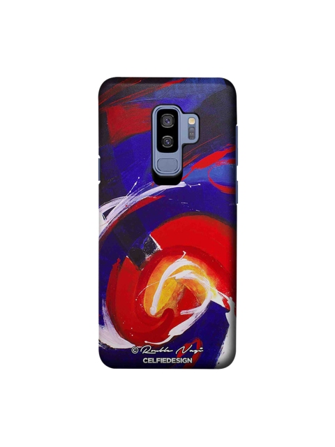 

CelfieDesign Waves Blue & Red Samsung Galaxy S9 Plus Back Cover Rouble Nagi