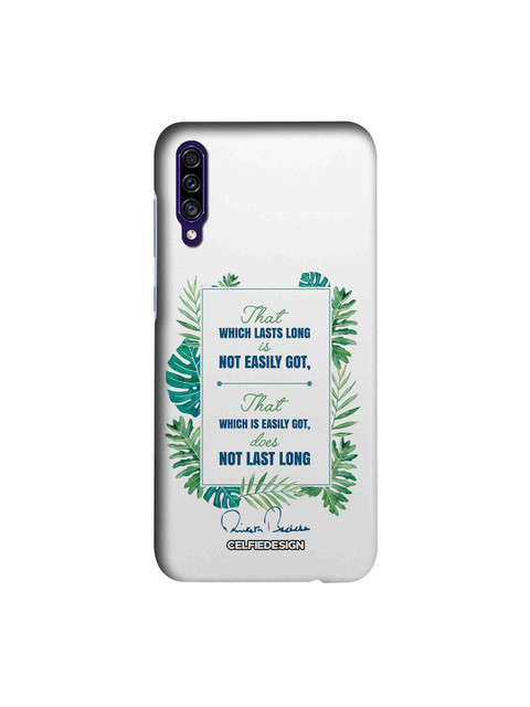 

CelfieDesign Lasts Long AB Quotes Samsung Galaxy A30s Back Cover AB Collections, White