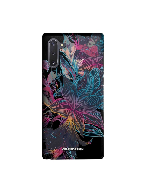 

CelfieDesign Multicolored Neon Flowers Samsung Galaxy Note10 Sustainable Back Cover, Multi