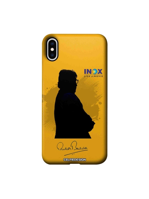 

CelfieDesign Yellow InoxBB Printed Apple iPhone XS Max Back Cover