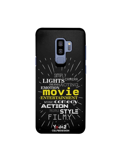 

CelfieDesign Movie Entertainment Comedy Samsung Galaxy S9 Plus Back Cover, Black