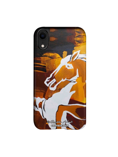 

CelfieDesign Yellow & White Glory Run Apple iPhone XR Back Cover