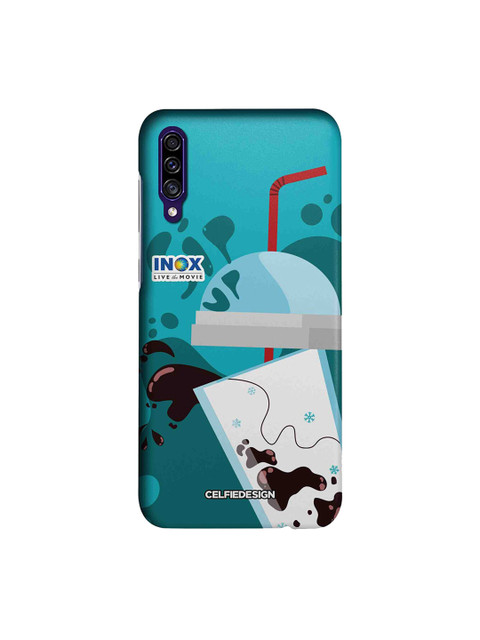 

CelfieDesign Teal Blue Inox Sipup Samsung Galaxy A30s Back Cover INOX