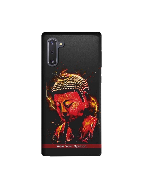 

CelfieDesign Black & Red Peace Buddha Printed Samsung Galaxy Note 10 Plus Sustainable Back Cover
