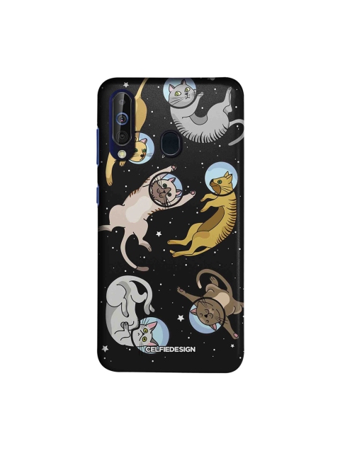 

CelfieDesign Multicolored Cat in Space Samsung Galaxy A60 Back Cover Base 501, Multi