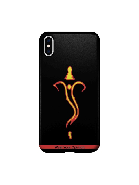 

CelfieDesign Black & Yellow Ganesha Neon Apple iPhone XS Max Back Cover