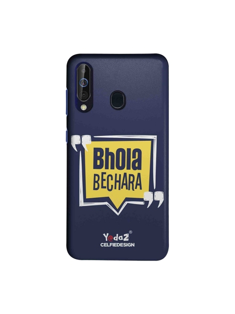 

CelfieDesign Blue & Yellow Printed Samsung Galaxy A60 Back Cover