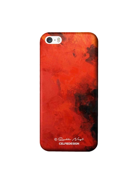 

CelfieDesign Red & Black on Me Apple iPhone SE Sustainable Back Cover
