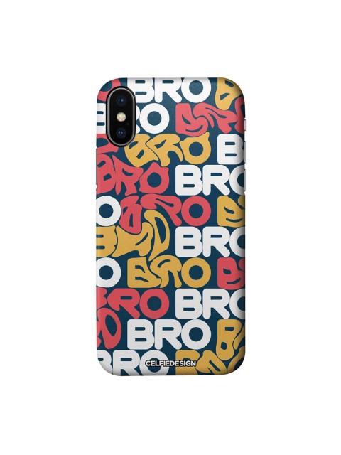 

Bro Apple iPhone XS Back Cover Swagger, Multi