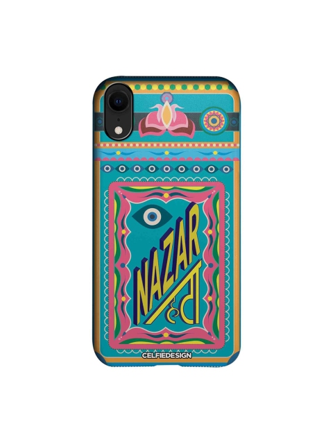 

CelfieDesign Blue Pink Nazar Hata Nazar lage Apple iPhone XR Back Cover