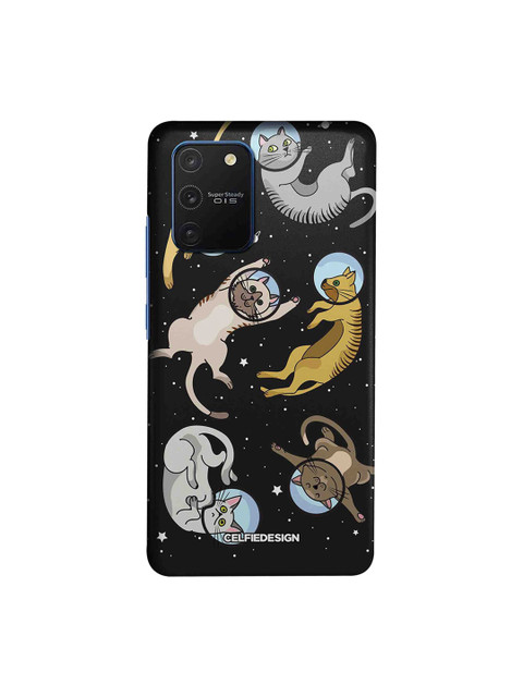 

CelfieDesign Unisex Black Cat in Space Base 501 Samsung Galaxy S10 Lite Back Cover