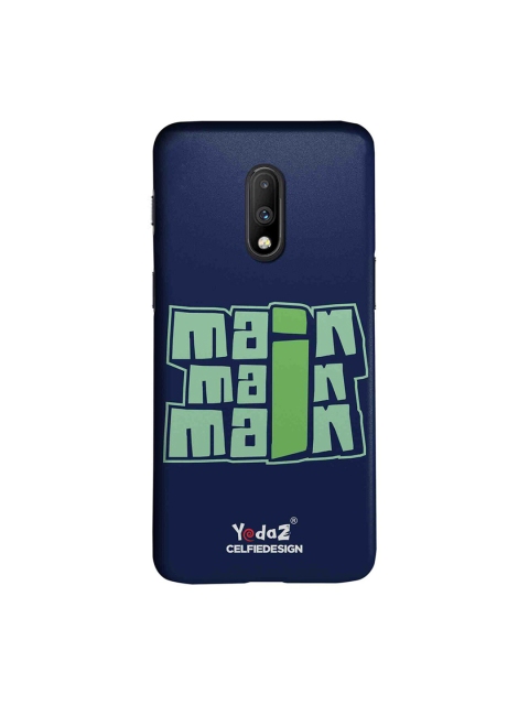 

CelfieDesign Unisex Navy Blue & Green Main Main Main Yedaz OnePlus 7 Back Cover