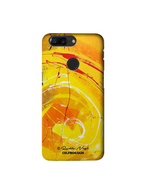 

CelfieDesign Yellow & Orange Sun Flower Rouble Nagi Sustainable OnePlus 5T Back Cover