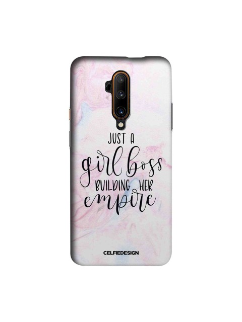 

CelfieDesign Pink Boss Lady OnePlus 7T Pro Macmerise Illustrations Back Cover