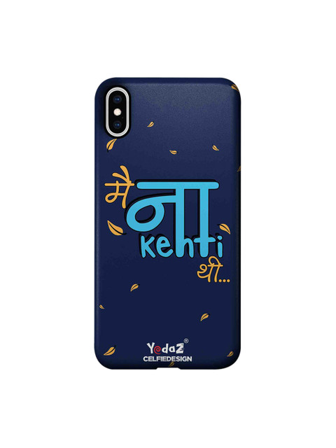

CelfieDesign Blue yellow Main Kehti Thi Apple iPhone XS Max Back Cover