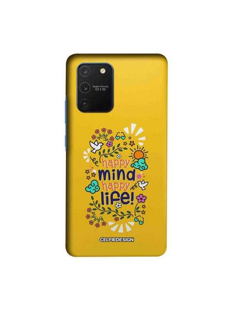 

CelfieDesign Yellow Happy Mind Happy Life Samsung Galaxy S10 Lite Back Cover