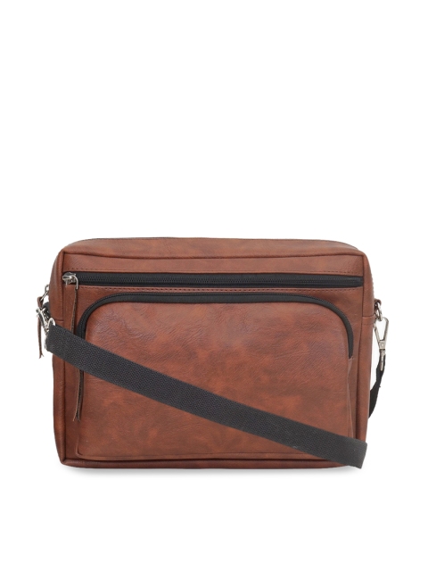 

Diwaah Unisex Brown Solid Sling Bag