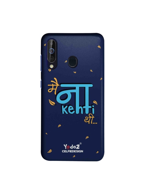 

CelfieDesign Main Kehti Thi Samsung Galaxy A60 Back Cover, Blue