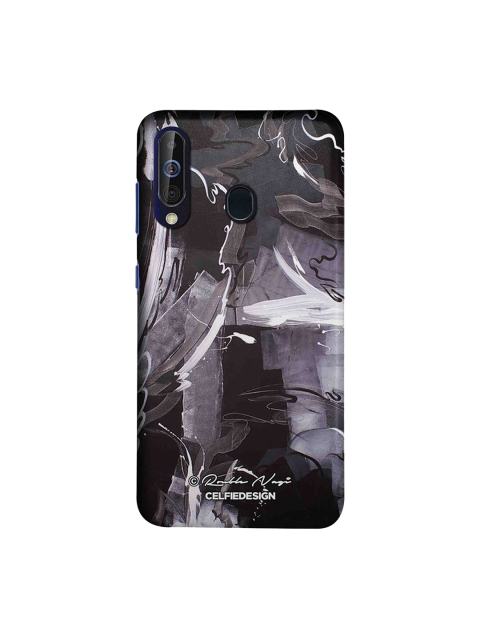 CelfieDesign grey & Black Flashback Samsung Galaxy M40 Sustainable Back Cover