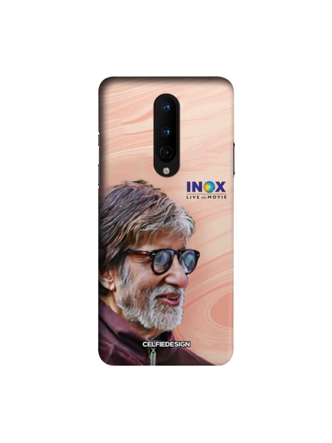 

CelfieDesign Beige & Brown Printed OnePlus 8 Back Sustainable Cover
