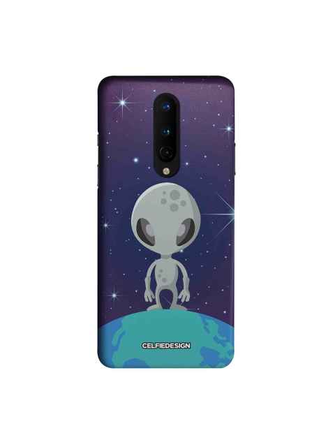 

CelfieDesign Multicoloured Alien OnePlus 8 Back Cover, Multi