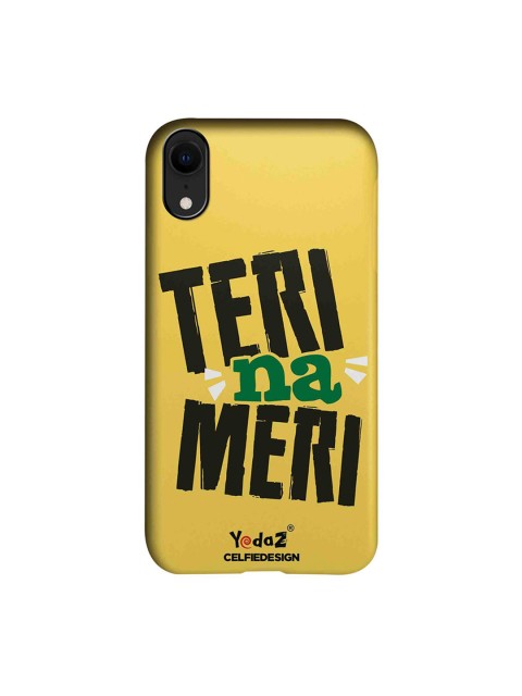

CelfieDesign Teri Meri Apple iPhone XR Back Cover, Yellow