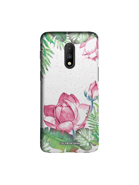 

CelfieDesign Laotian Lotus OnePlus 7 Back Cover, White