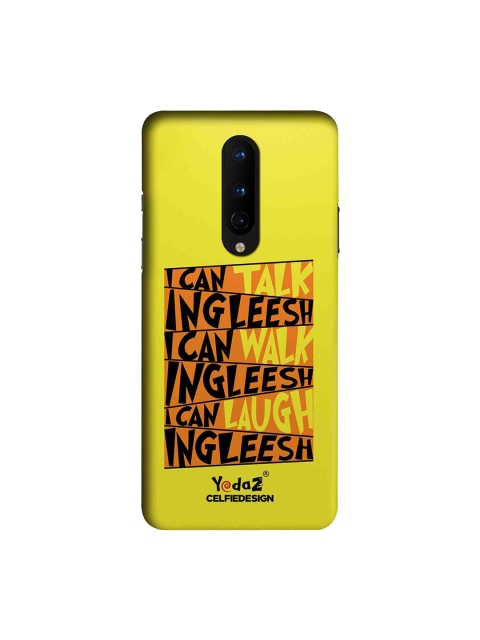 

CelfieDesign Yellow & Black I Can Talk Ingleesh OnePlus 8 Case