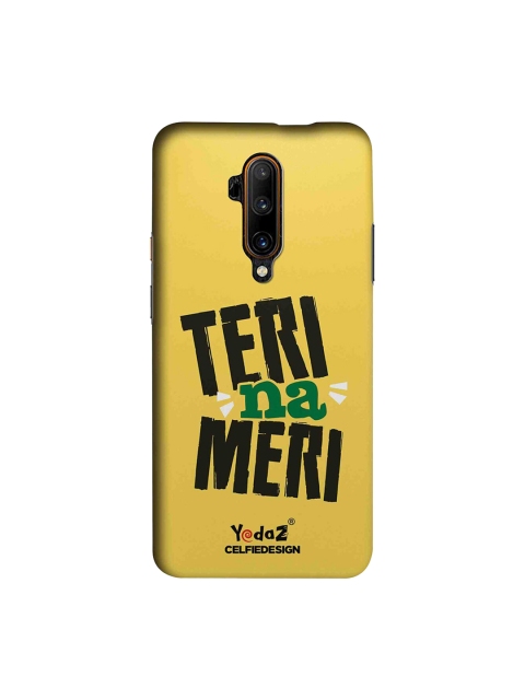 

CelfieDesign Yellow Black Teri Meri Printed OnePlus 7T Pro Sustainable Back Cover