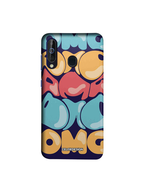 

CelfieDesign Multicolored OMG Samsung Galaxy A60 Back Cover Swagger, Multi