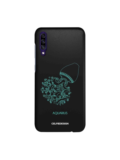 

CelfieDesign Aquarius Samsung Galaxy A30s Back Cover, Black