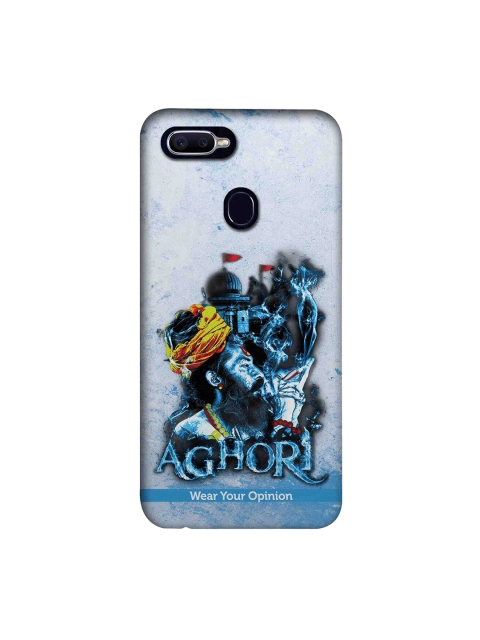 

CelfieDesign Blue & White Aghori Printed Oppo F9 Pro Sustainable Back Cover