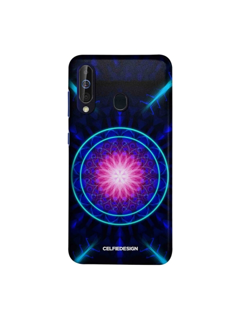 CelfieDesign Trip Zone Samsung Galaxy A60 Back Cover Mandala, Blue