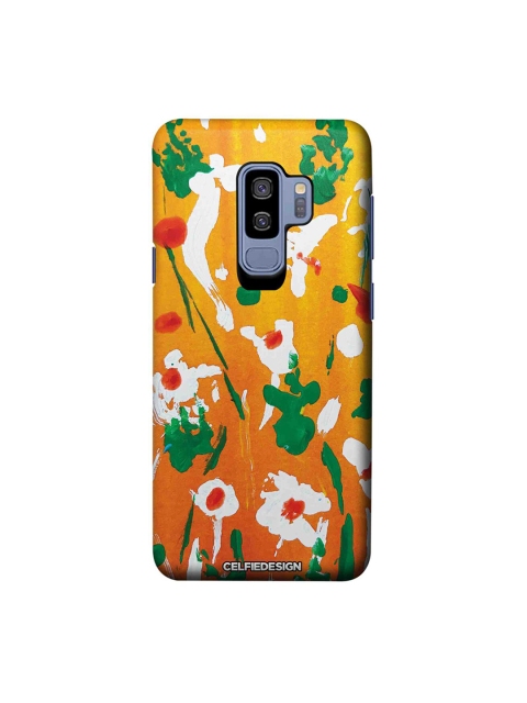 

Blooming Yellow Samsung Galaxy S9 Plus Back Cover Base 501, Multi