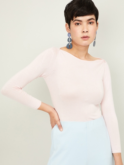 

CODE by Lifestyle Women Pink Solid Top
