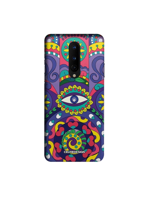 

CelfieDesign Blue Humsa Printed OnePlus 8 Back Cover
